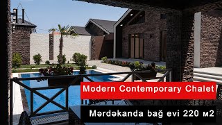 Mərdəkanda bağ evi. Eksteryer və  landşaft dizayn \