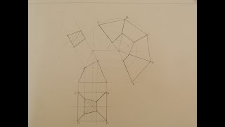 SURFACE DEVELOPMENT AND TRUE SHAPE OF A TRUNCATED SQUARE BASED PYRAMID