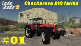 ÚVOD SÉRIE I Chacharova BIO farma - Czech valley by Coufy V2 I Farming simulator 19 I CZ/SK #01