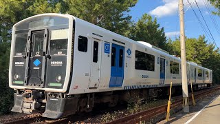 列車発着　非電化区間を走る電車 819系　海ノ中道駅、JR九州 蓄電池　香椎線　博多駅、