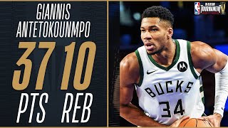 Giannis Antetokounmpo Posts HUGE Double-Double In The Semifinals! 🏆 | December 7