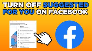 How To Turn Off Suggested For You On Facebook (2024)