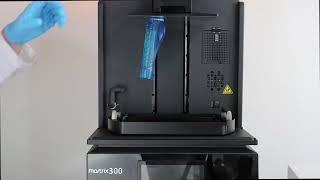 3D-printing flexible resin on the Uniontech Martrix300 by Liqcreate