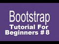 Bootstrap Tutorial For Beginners 8 - Bootstrap Buttons