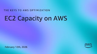 EC2 Capacity on AWS I The Keys to AWS Optimization | S16 E4
