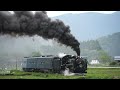 【c58239】sl銀河！定期運行ラストラン、釜石お別れの汽笛（釜石線）steam locomotive jnr class c58