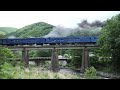 【c58239】sl銀河！定期運行ラストラン、釜石お別れの汽笛（釜石線）steam locomotive jnr class c58