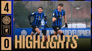 4️⃣ GOALS AGAIN | INTER 4-0 GENOA | HIGHLIGHTS UNDER 20 | PRIMAVERA 1 2024/25 ⚽⚫🔵