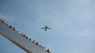 Fly Over Paul Brown Stadium C-5 Galaxy