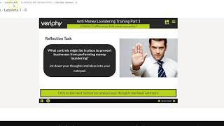 Veriphy - AML Training Course Sample