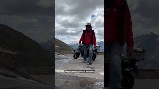 Daily Crazy Passo dello Stelvio - The first dropped motorcycle