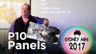 P10 LED Panel Matrix - 2017 Sydney Mini