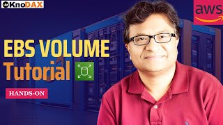 AWS (Amazon) EBS Tutorial  | EBS Volume Tutorial |  How to Create EBS Volume  | Attach EBS Volume