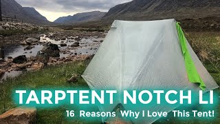 TARPTENT NOTCH LI - 16 REASONS WHY I LOVE THIS TENT | #TarptentNochLi