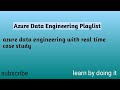 Azure Data Engineer Course