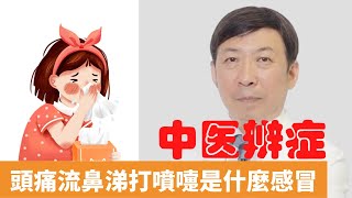 頭痛流鼻涕打噴嚏是什麼感冒【保健養生】生生不息┃風寒感冒┃風熱感冒