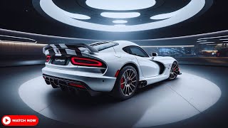 NEW 2025 Dodge Viper SRT Facelift Officially Redesign, Revealed - First Look!