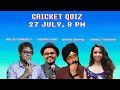 Cricket Quiz with Sorabh Pant, Sonali Thakker & Abijit Ganguly - Second Edition