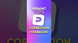 Learn how to smooth out your lines with the Correction feature (Stabilisation) in Hipaint
