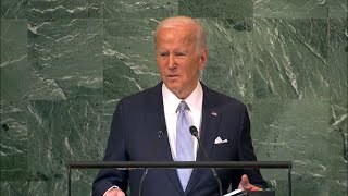 Biden: Russia 'shamelessly violated' UN Charter in Ukraine