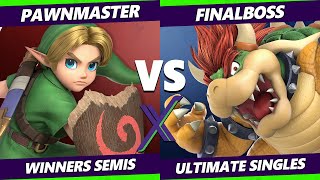 S@X 425 Winners Semis - PawnMaster (Young Link) Vs. FinaLBoss (Bowser) SSBU Smash Ultimate