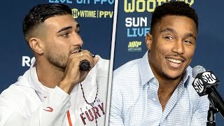 Tommy Fury 'HE'S GETTING KNOCKED OUT COLD' - Words to Anthony Taylor | Paul v Woodley