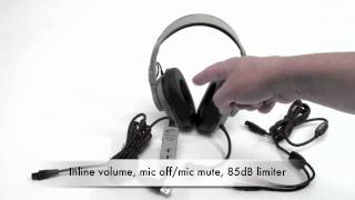 Califone Guaranteed for Life™ Headset Cords for Classroom \u0026 Lab Uses