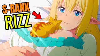 REINCARNATED as Elf Girl's Cat is Secretly S Rank but Ends Up in Harem with his Master | Anime Recap