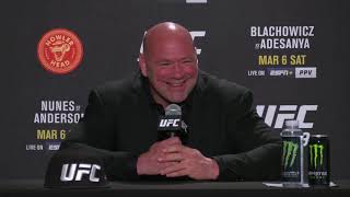 UFC 259: Dana White Post-fight Press Conference