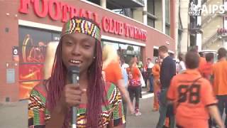 AIPS Young Reporters @ UEFA Women's Euro 2017: over 27.000 fans in Enschede for UEFA women's Euro