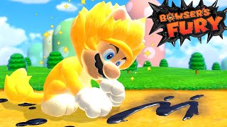 What Happens When You ONLY Play as Giga Cat Mario in Bowser's Fury?