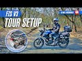 Yamaha FZS V3 Touring Setup | Modification for Long Tour | Install Body Kits  | Akil Mazumder