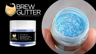 Sky Blue Cocktail Glitter | 5 Gram | Brew Glitter Edible Glitter | 100% Edible Glitter