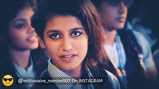 priya prakash varrier whatsapp status video song | whatsapp status video