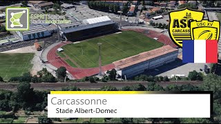 Stade Albert-Domec | AS Carcassonne | US Carcassonne | Google Earth | 2018