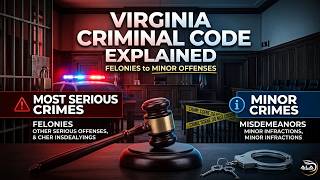 Virginia Criminal Code Explained: From Most Serious Crimes to Minor Offenses