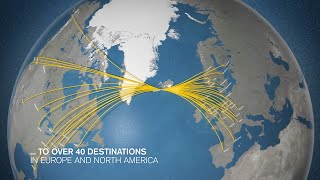 How does the Icelandair Route Network Work?