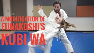 A Modification of Funakoshi's Kubi Wa Throw