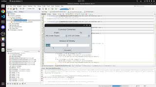 Currency Converter GUI Using Java Swing