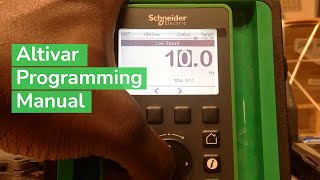 Configuring Preset Speeds on Altivar 630/930 Process Drives | Programming Schneider VFD