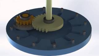 Intermittent geneva pins
