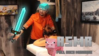 ASMR Full Back Massage | Female Customer Received Therapy For Well Sleep