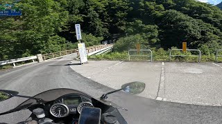 [3/3]ZX-14Rで山梨県道37号・北上・湯島から奈良田へ