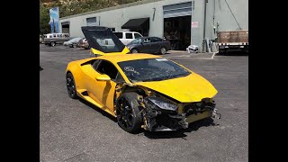 REBUILDING A WRECKED LAMBORGHINI HURACAN FROM COPART PART 3