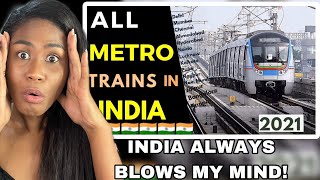 All Metro Train's In India| Metro In India | Delhi Metro | Mumbai Metro | RRTS Rail | Reaction