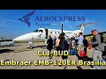 ✈️TRIP REPORT | Aeroexpress Regional | EMB120-ER Brasilia | Cluj-Napoca ✈Budapest | CLJ-BUD