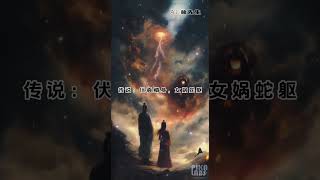 Ai绘画：上古神话 - 伏羲女娲