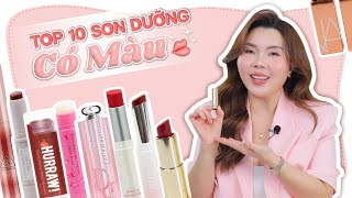 Top 10 son dưỡng có màu dạng thỏi