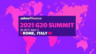 2021 G20 Summit Rome, Italy Day 2