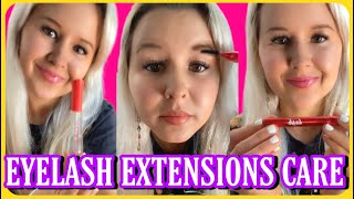 HOW TO TAKE CARE OF YOUR EYELASH EXTENSIONS USING AMAZING LASH STUDIO PRODUCTS